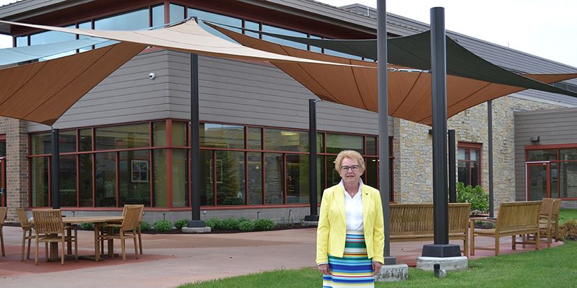 Marian Bindl's Gifts Add to the Beauty of Sauk Prairie Healthcare