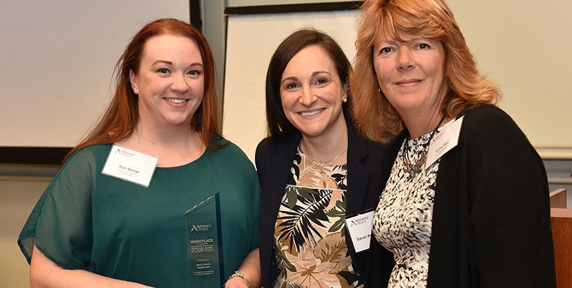 photo of three women