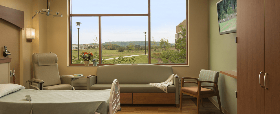 Patient Room in Orthopedic Center 